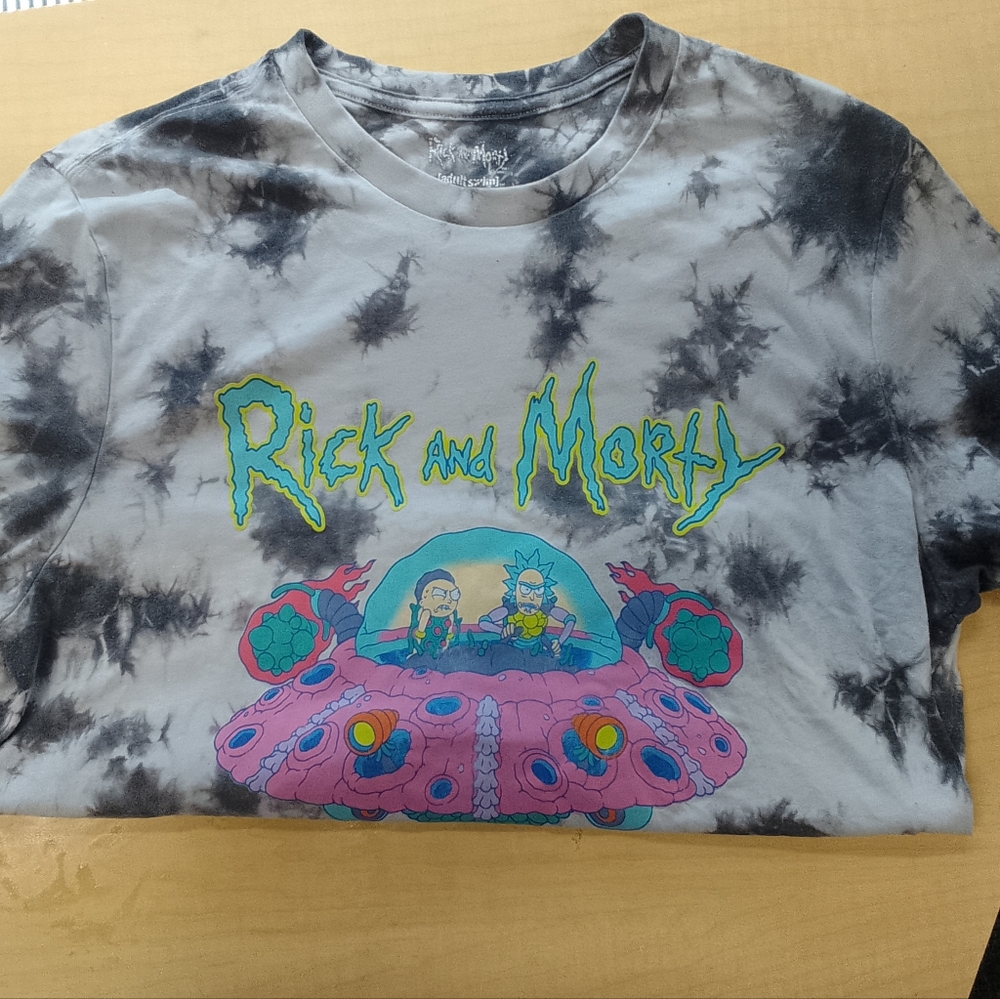 Rick and Morty Tie-Dye T-Shirt